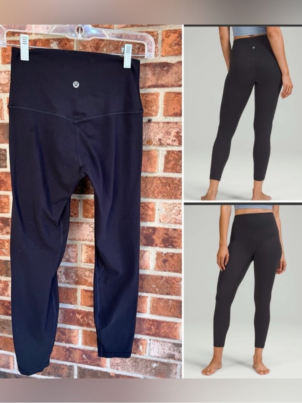 Lululemon 2022 Align High-Rise Pant Cropped EUC Black